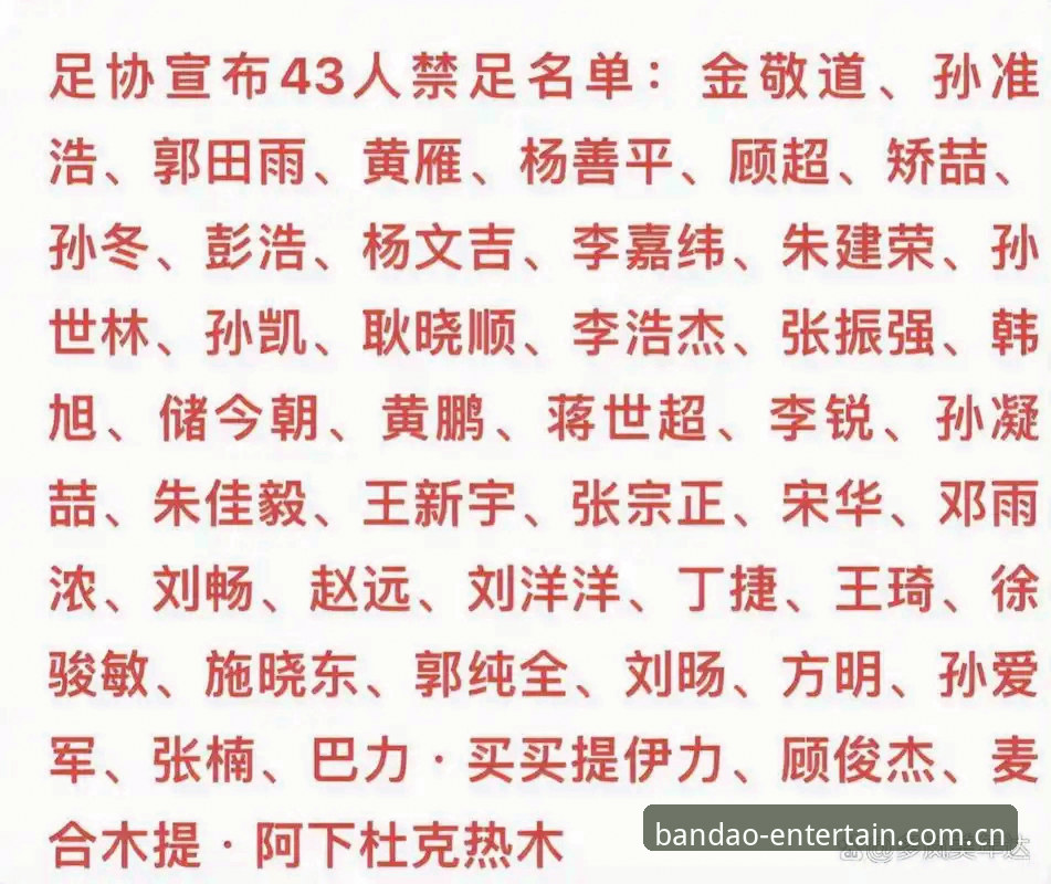 足协禁足名单深度解析：半岛娱乐平台实时追踪赛事违规操作教程